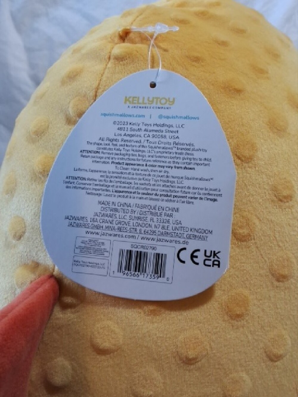 Squishmallows 12" Safa The Puffer Fish, NWT - Picture 5 of 6